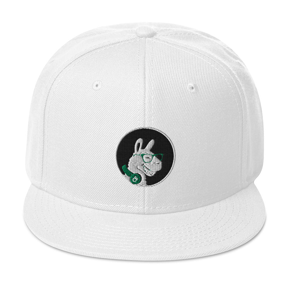 Light Colored Alpaca Snapback Hat — thecoderalpacas